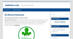 Desktop Screenshot of indokter.com